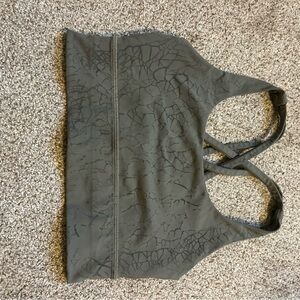 Lululemon Energy Longline Patterned Sports Bra